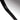 Close-up view of the sleek black edge of the Ira Irregular Mirror, showcasing its unique asymmetrical design.