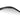 Close-up of Bravo Mirror Range with sleek black metal frame and subtly curved edge, showcasing modern design.