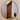 Maan Mirror - Large, elegant round mirror with metal frame reflecting a stylish interior.