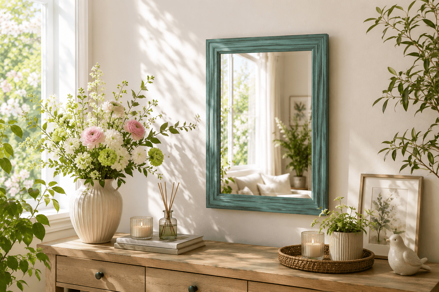 Let the Light In: How Mirrors Can Brighten Your Home This Spring - Paramount Mirrors and Prints