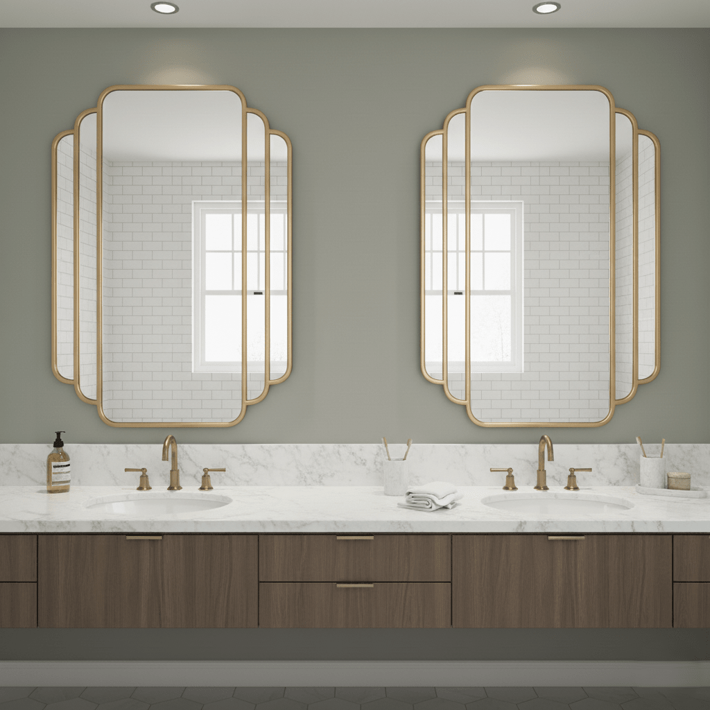 Bathroom Reflections - Paramount Mirrors and Prints