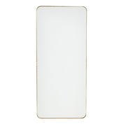 Large Cosmic Mirror in sleek metal frame, perfect for modern home decor.
