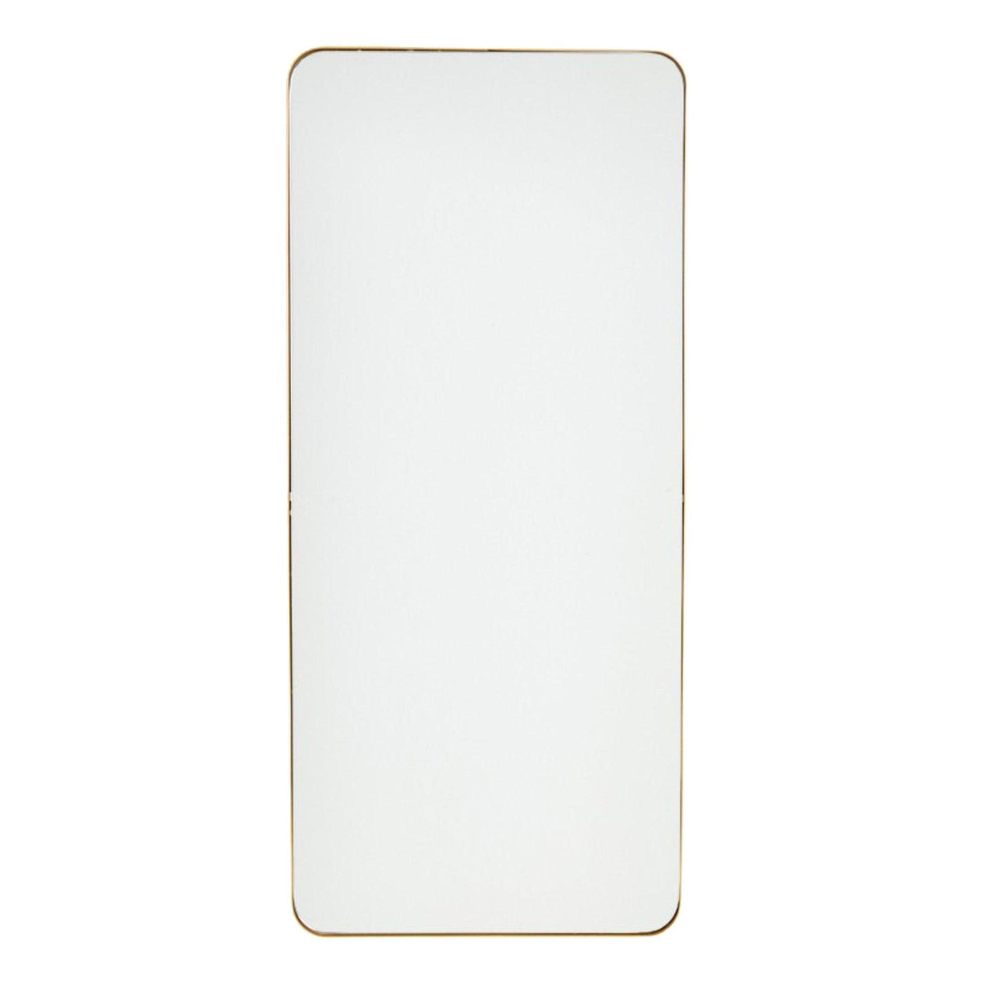 Large Cosmic Mirror in sleek metal frame, perfect for modern home decor.