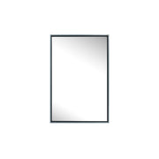 Lily Mirror - Small sleek mirror with a floating wooden frame, perfect for modern bedrooms or dressing rooms.