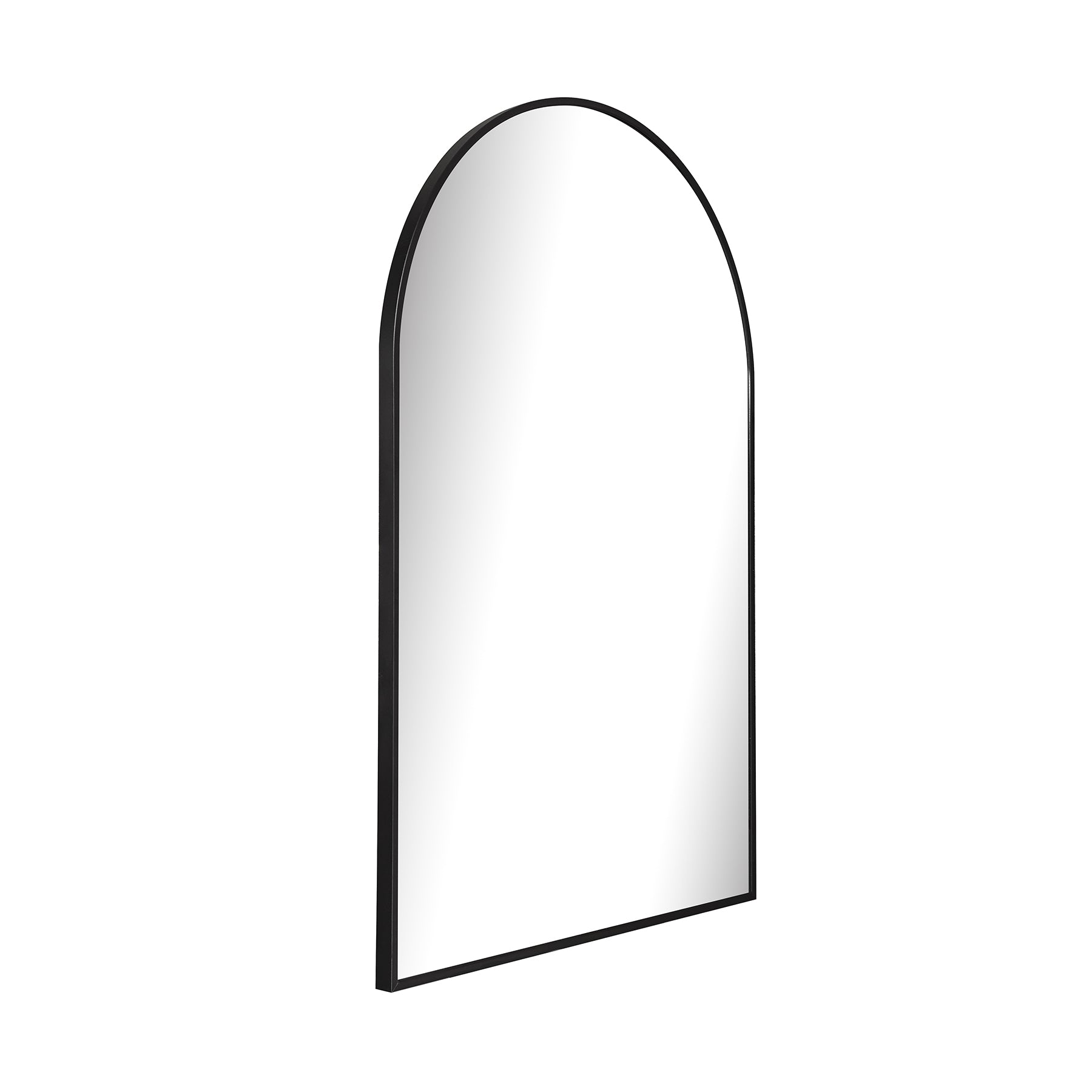 Style Essentials Eclipse Arch Mirror Black - 760 x 500mm