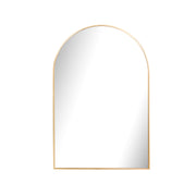 Style Essentials Eclipse Arch Mirror Gold - 760 x 500mm