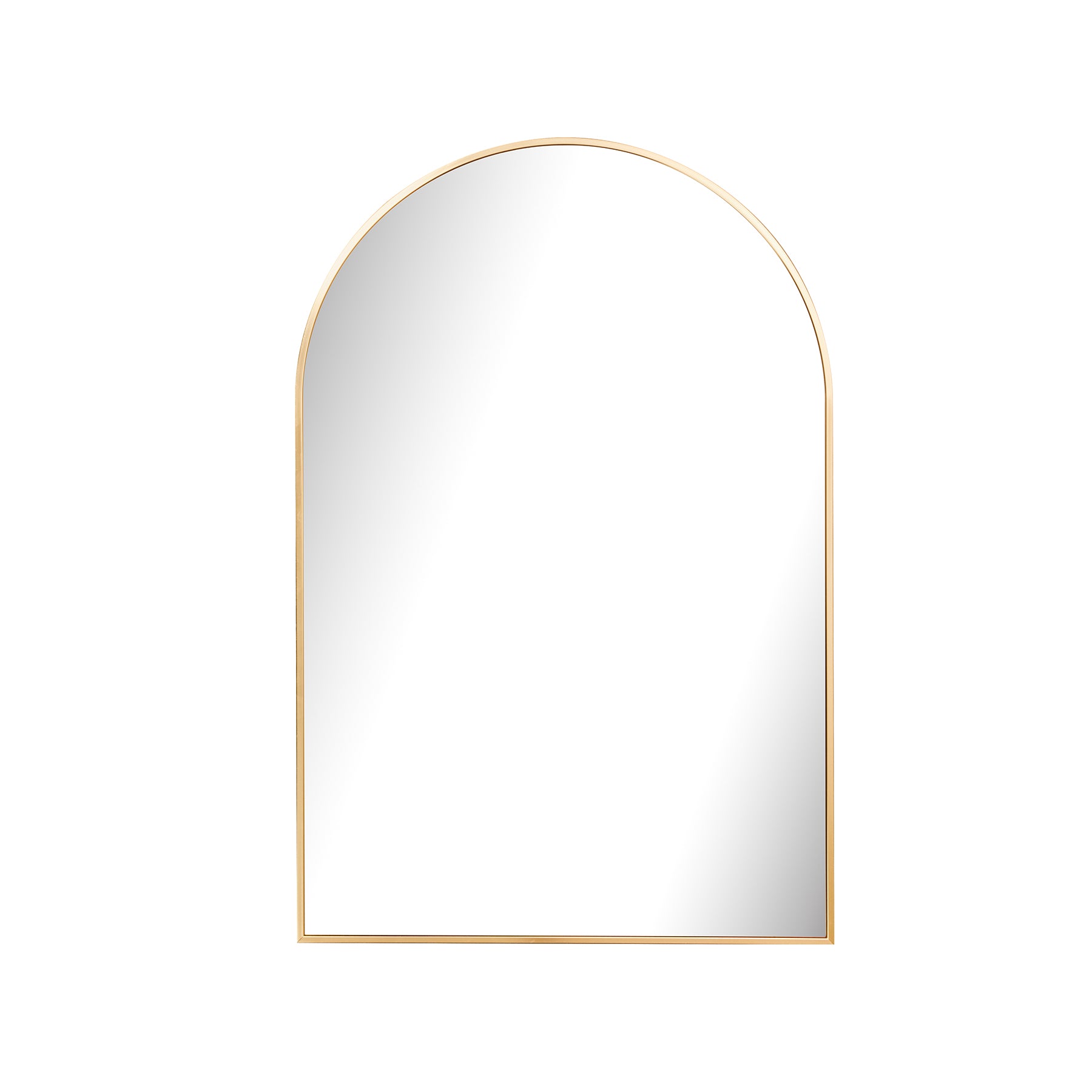 Style Essentials Eclipse Arch Mirror Gold - 760 x 500mm