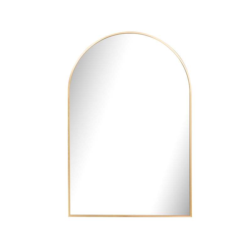 Style Essentials Eclipse Arch Mirror Gold - 760 x 500mm