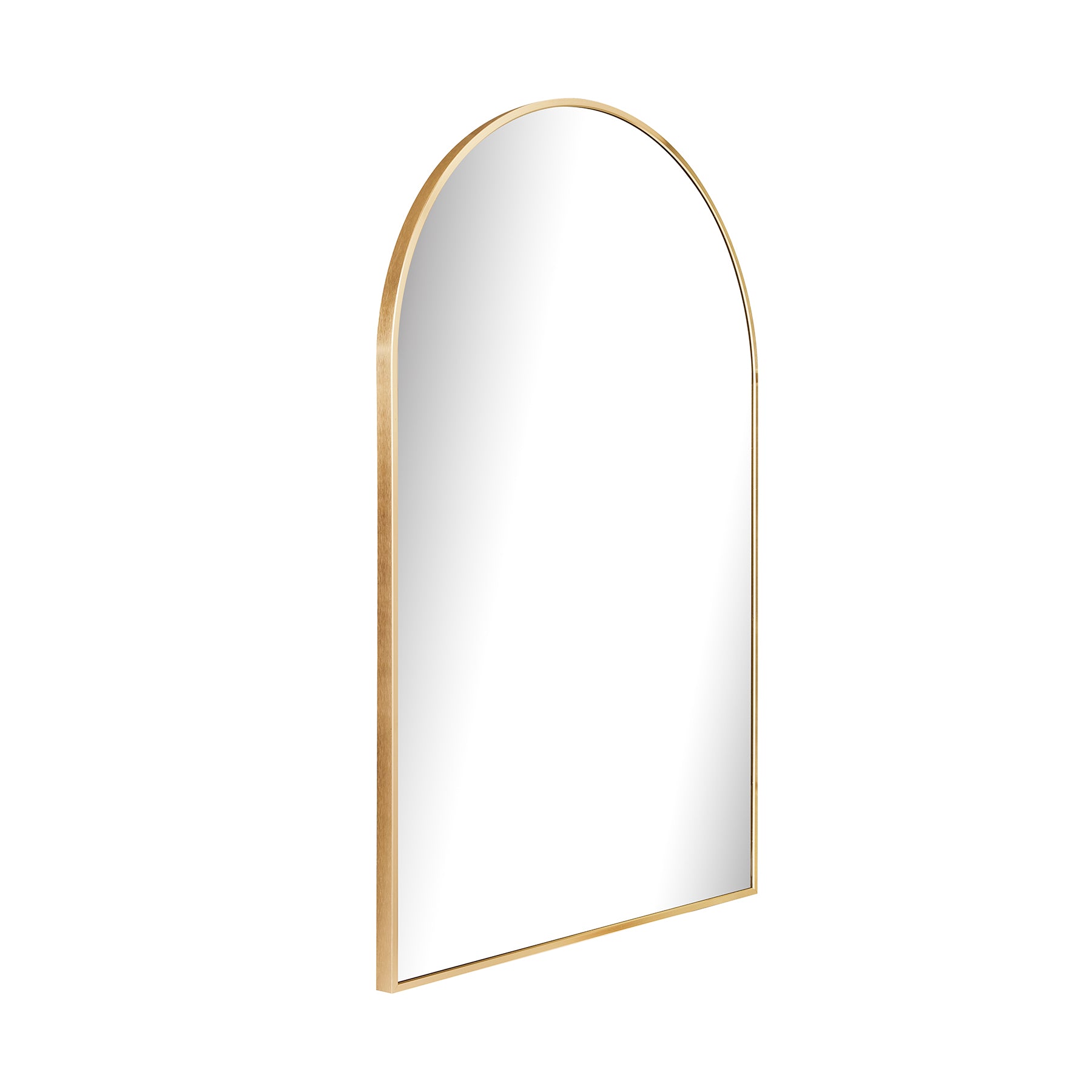 Style Essentials Eclipse Arch Mirror Gold - 760 x 500mm