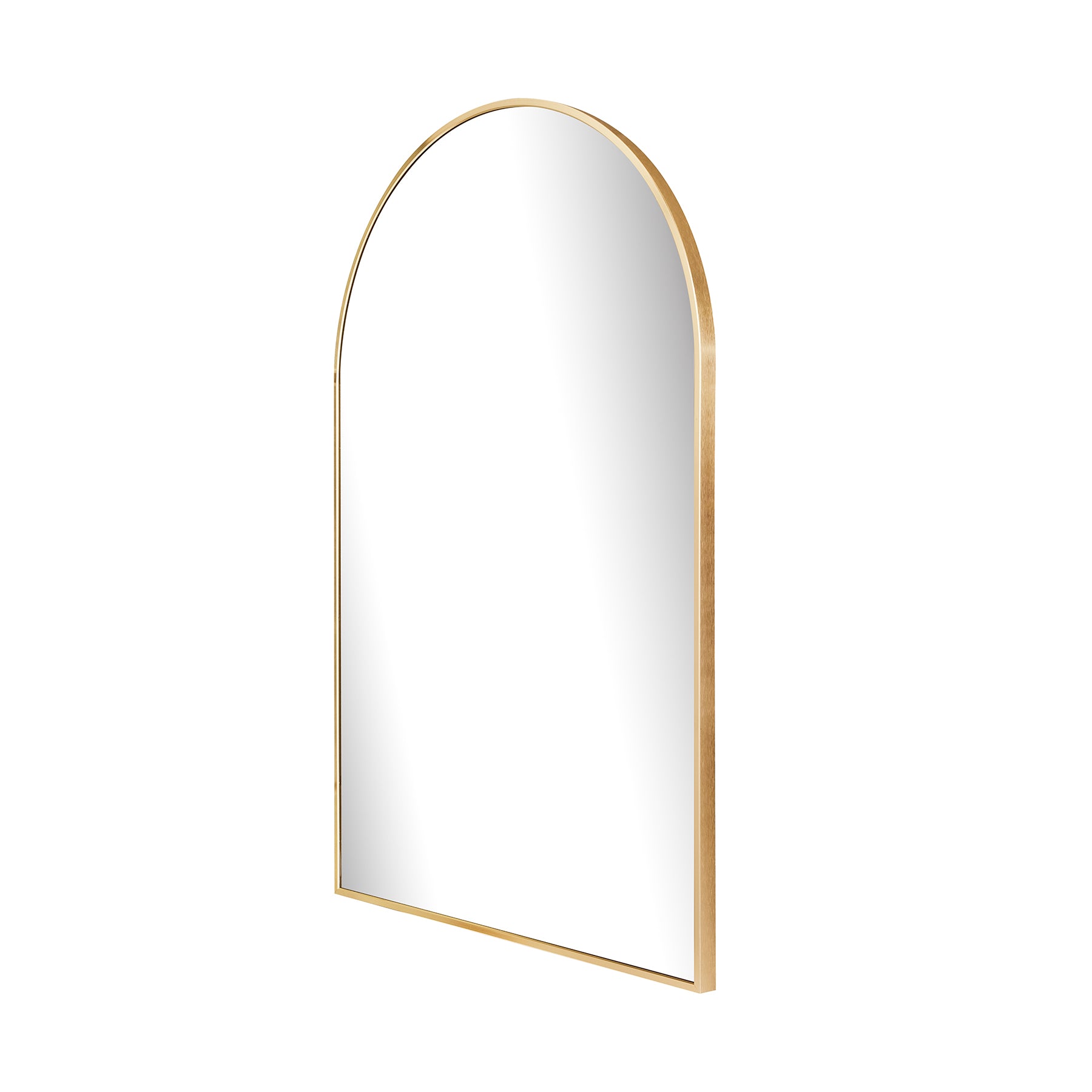 Style Essentials Eclipse Arch Mirror Gold - 760 x 500mm