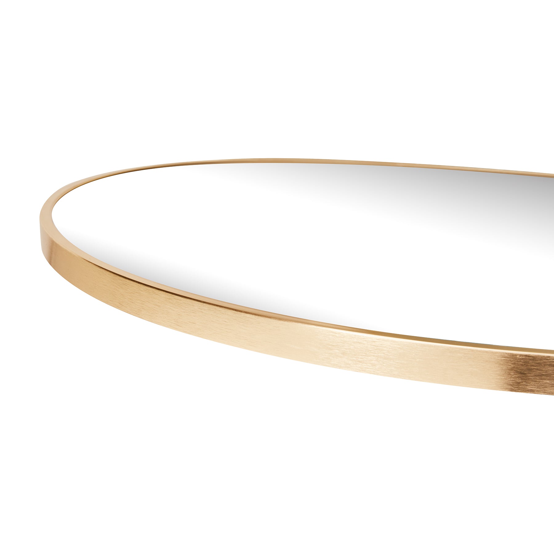 Style Essentials Eclipse Arch Mirror Gold - 760 x 500mm