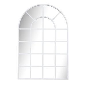 Arch Mirror Large - White Finish - Paramount Mirrors and Prints