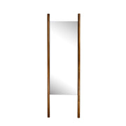 Jasmine Mirror with oak finish, tall leaning design for versatile home decor, 1600mm x 600mm.