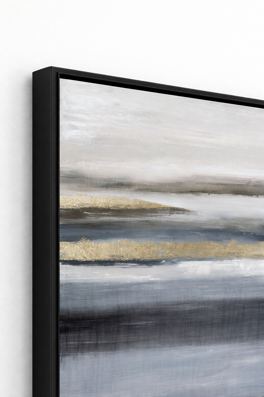 Gilded Horizon II Framed Canvas