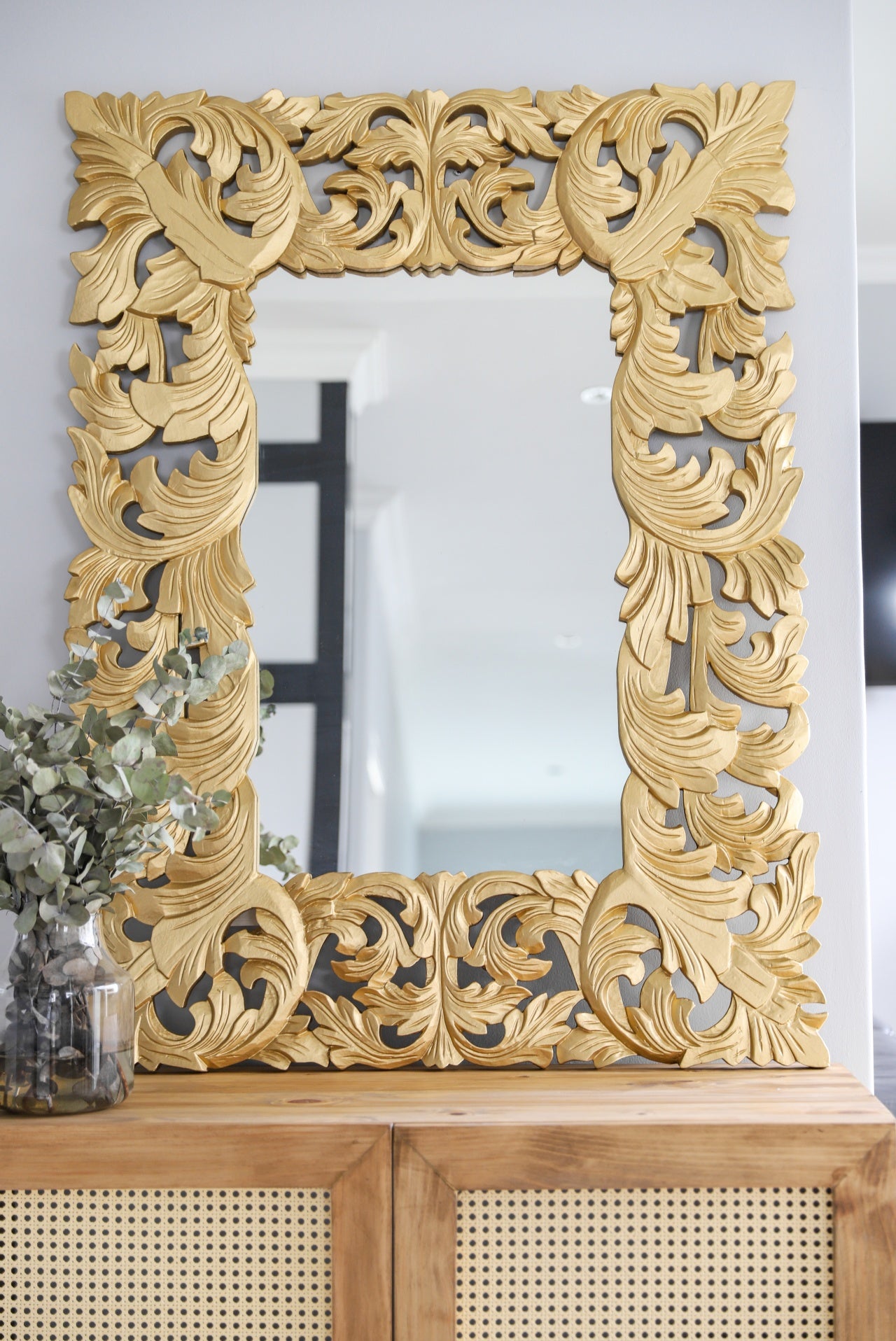 Queen Mirror Gold – Paramount Mirrors and Prints