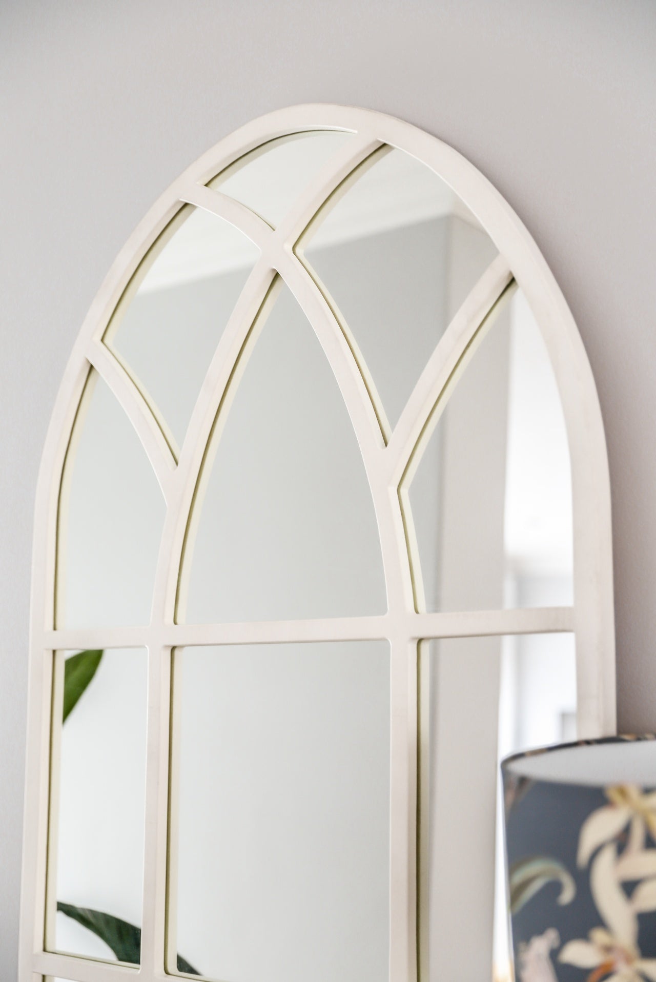 Cathedral Arch Mirror - White - Paramount Mirrors and Prints