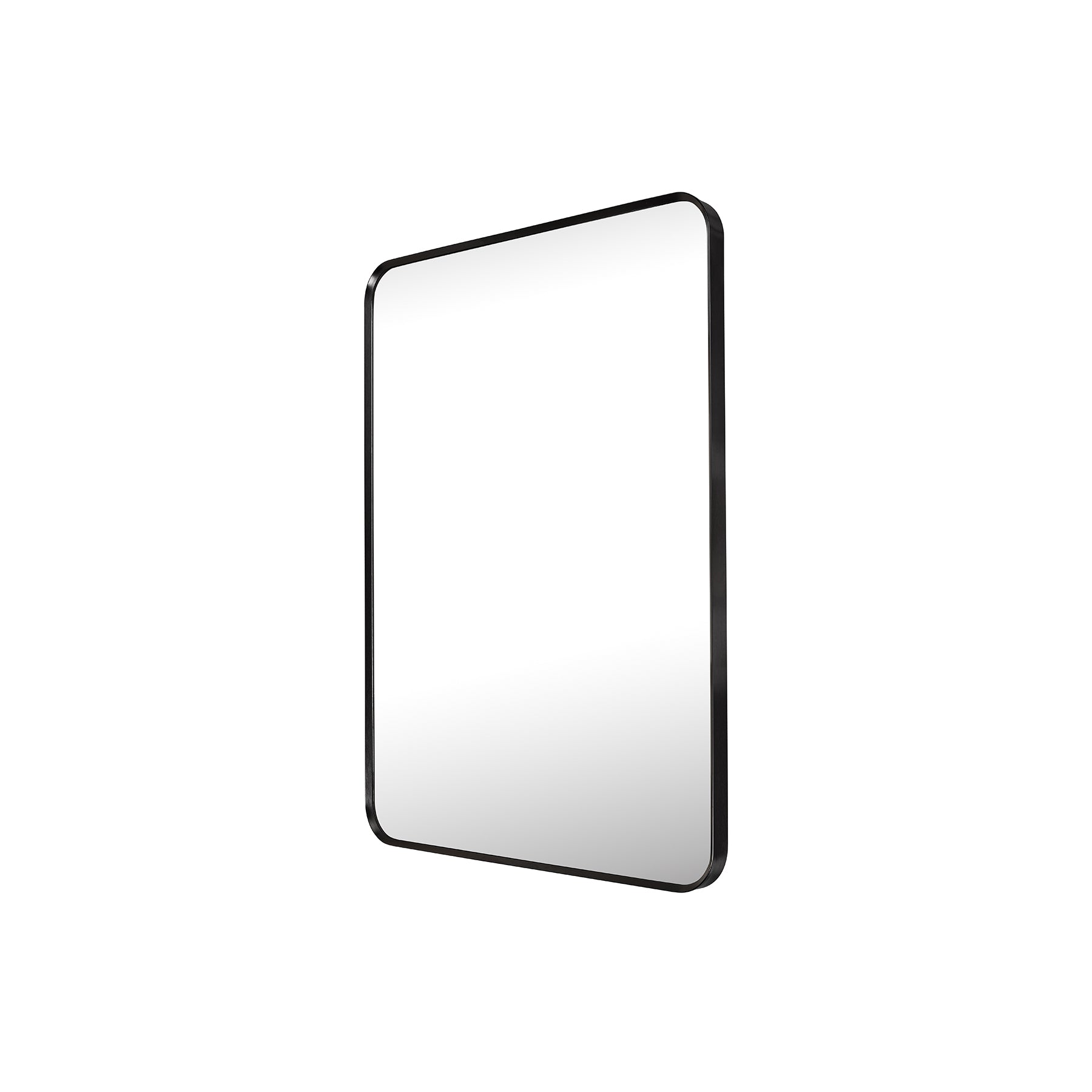 Slanted Edge Framed Mirror – 600x800mm — lifestyle setting