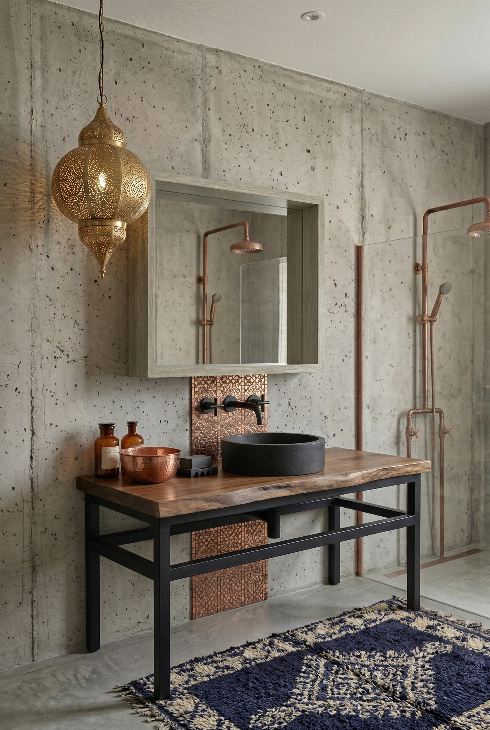 The Aspen Mirror - 800×600 mm — styled interior