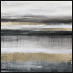 Gilded Horizon II Framed Canvas