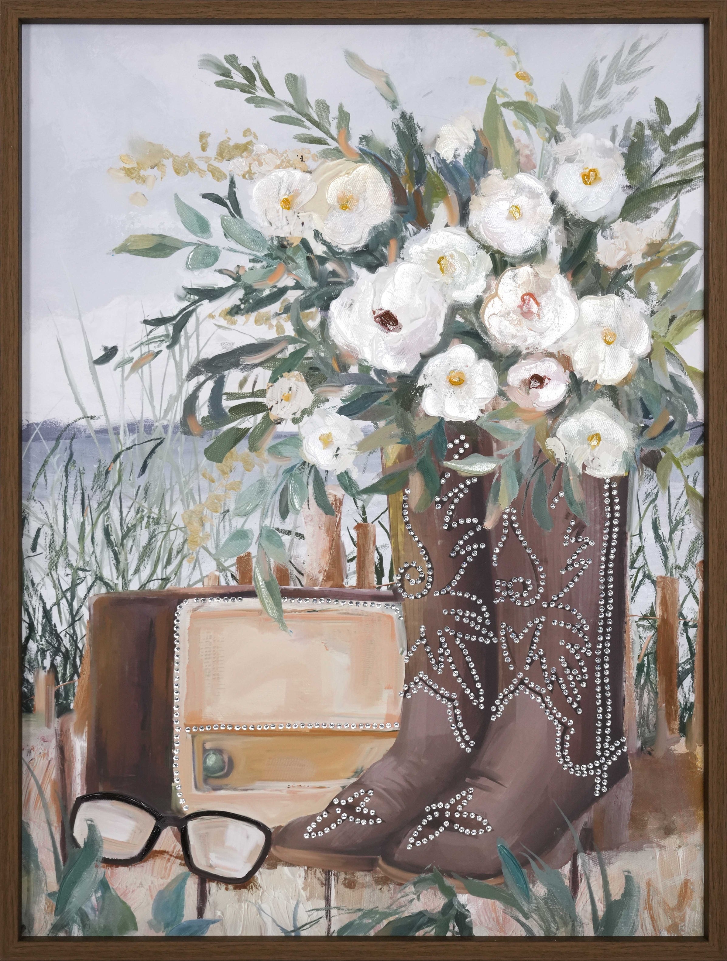 Country Charm 2 Framed Canvass