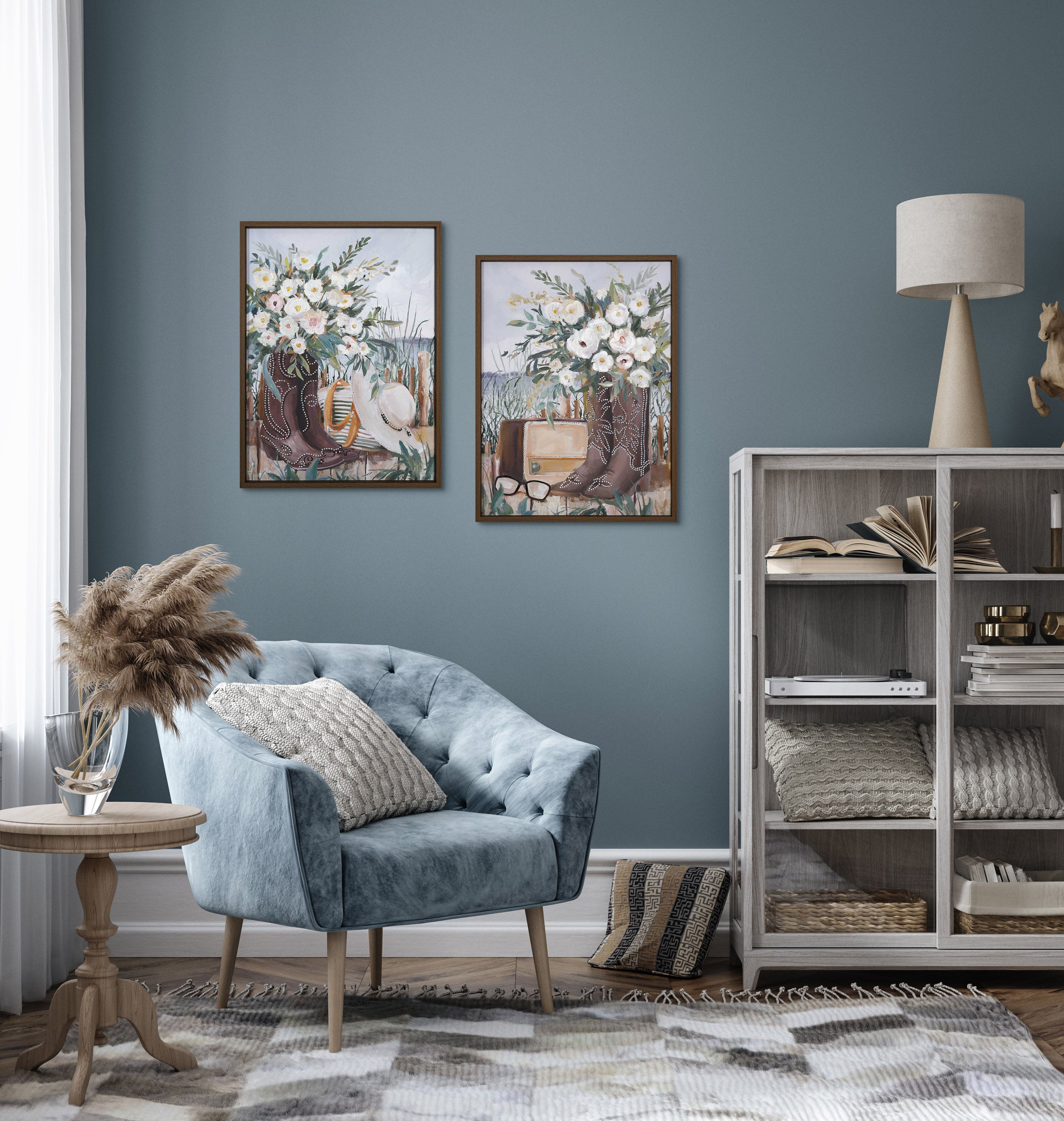 Country Charm 1 Framed Canvass