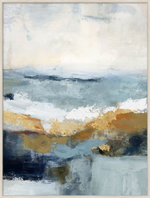Coastal Haze Framed Canvas
