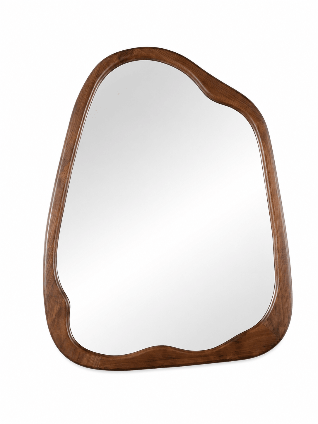 Irregular Dark Walnut Mirror - 760 x 1000mm - Paramount Mirrors and PrintsPMM-IRR-DW-760X10000659525695064Decorative Mirrors