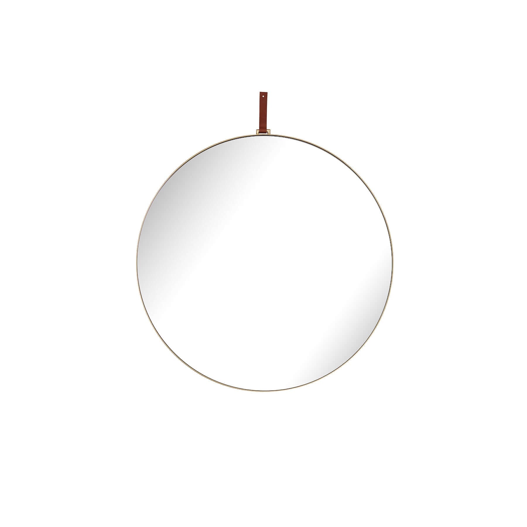 Lexi Round Mirror Large - Paramount Mirrors and PrintsPMM-LEXI-R-L-GLDnoneDecorative Mirrors