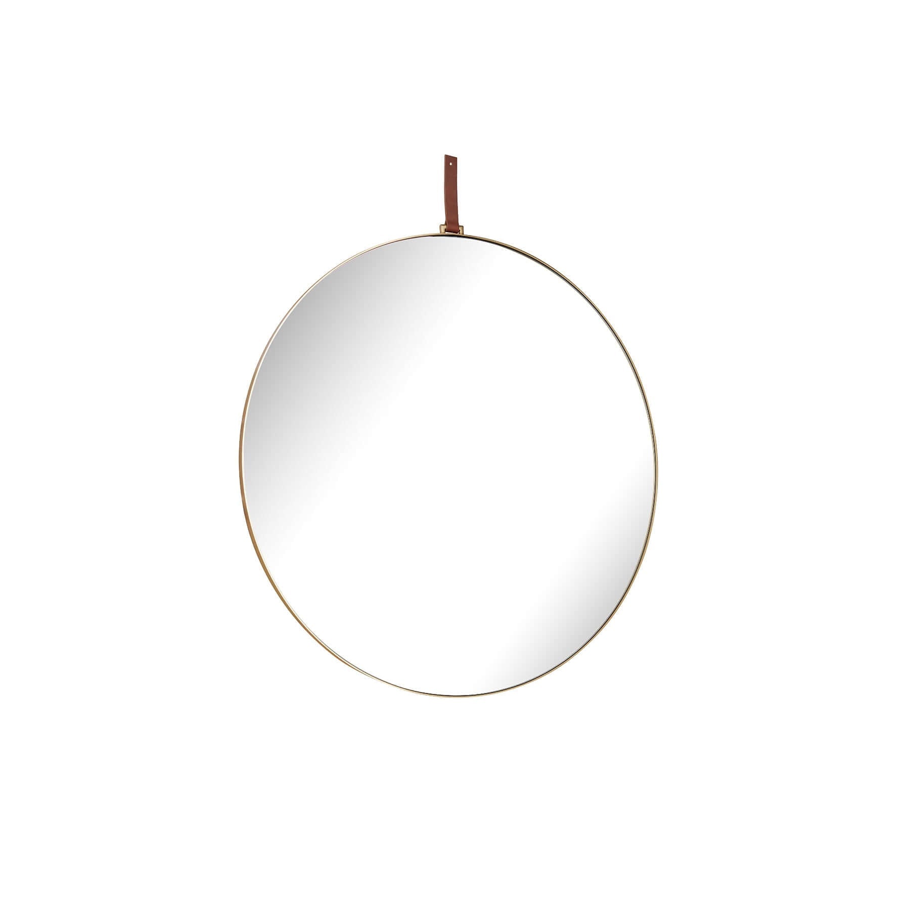 Lexi Round Mirror Small - Paramount Mirrors and PrintsPMM-LEXI-R-S-GLDnoneDecorative Mirrors