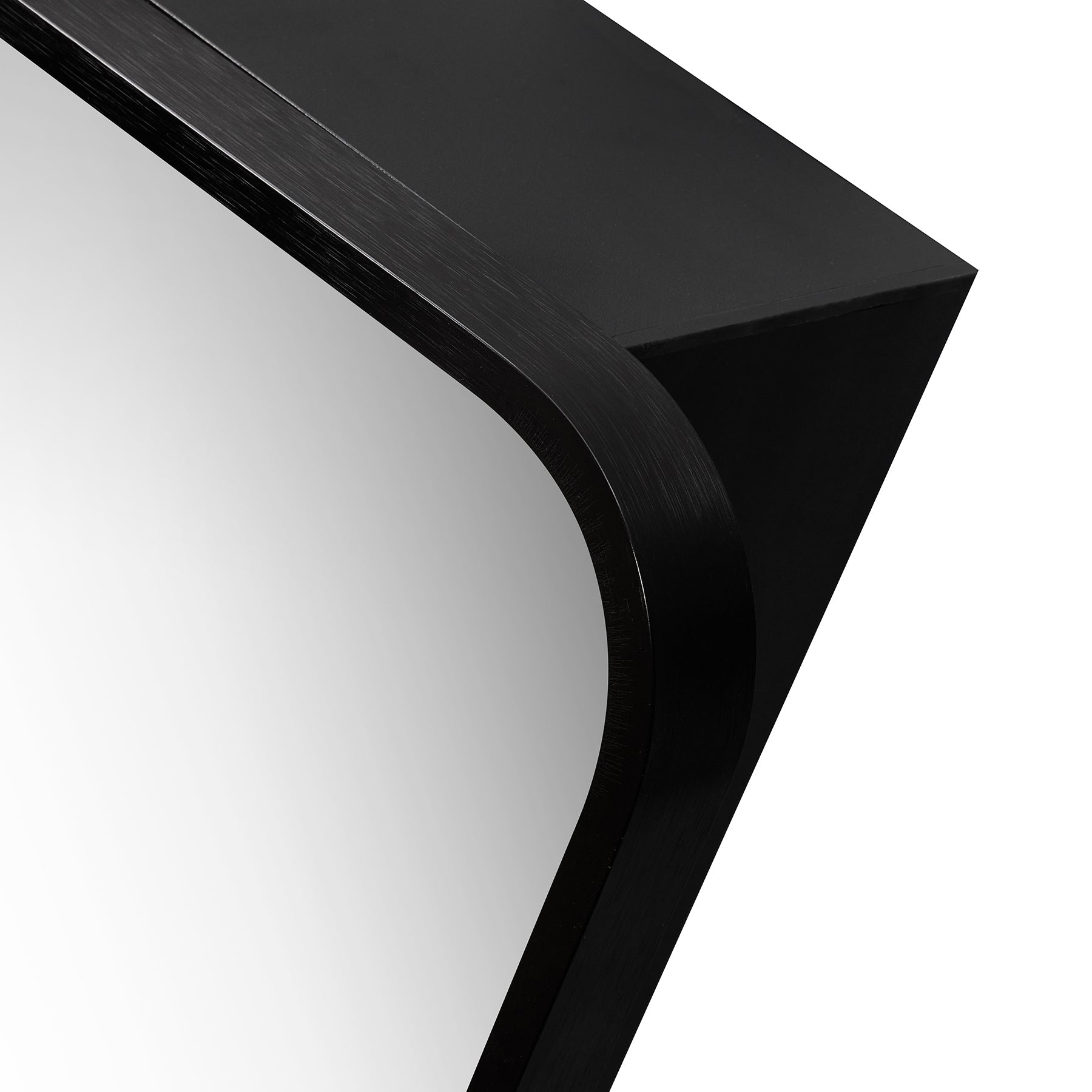 Sleek Black Aluminium Mirror Cabinet - 450 x 600mm - Paramount Mirrors and PrintsPMM-MB4560-BLK0759649675444Mirror