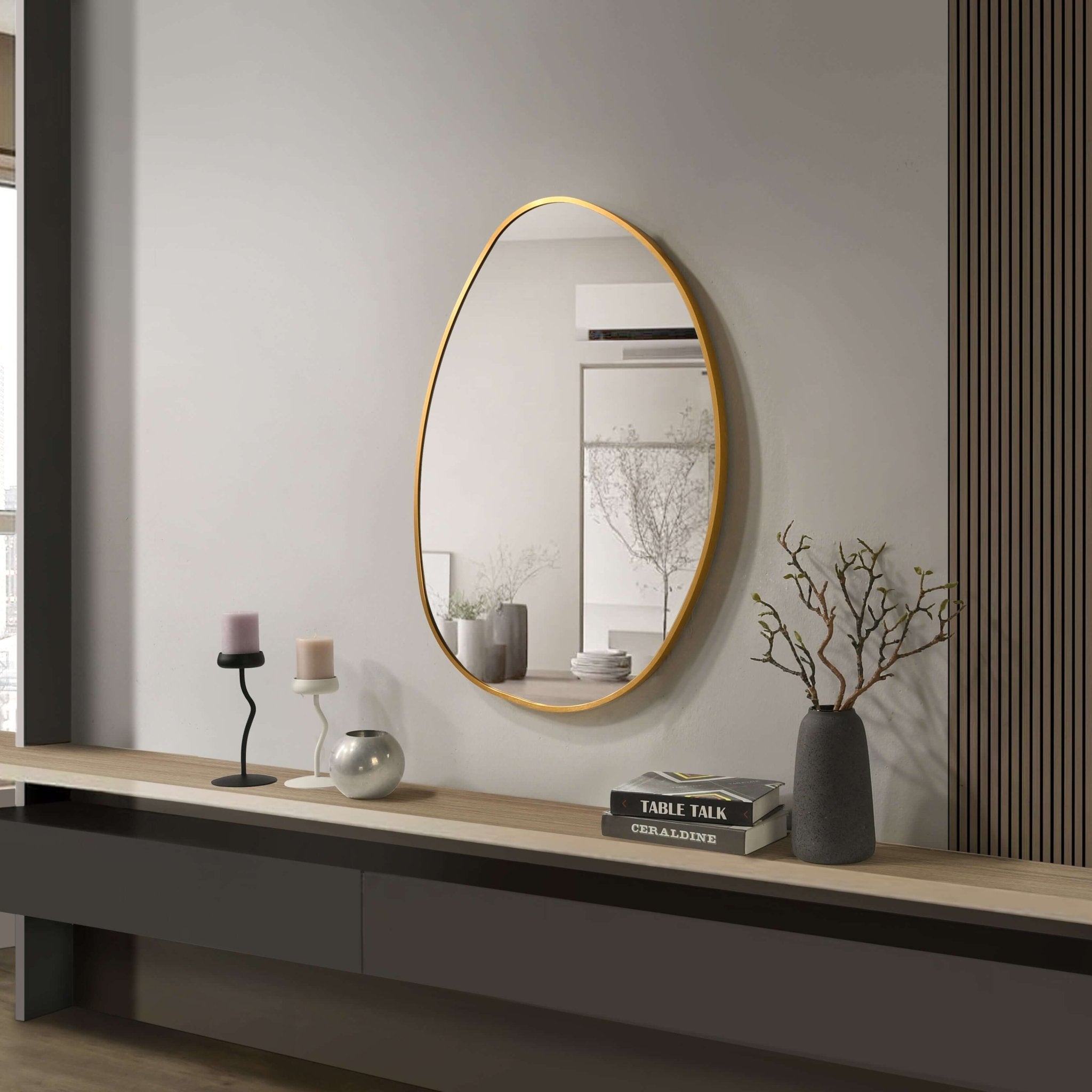 Style Essentials Aluminium Framed Mirror - 700x900mm - Paramount Mirrors and PrintsPMM-PB7090A/B0606110347679Mirror
