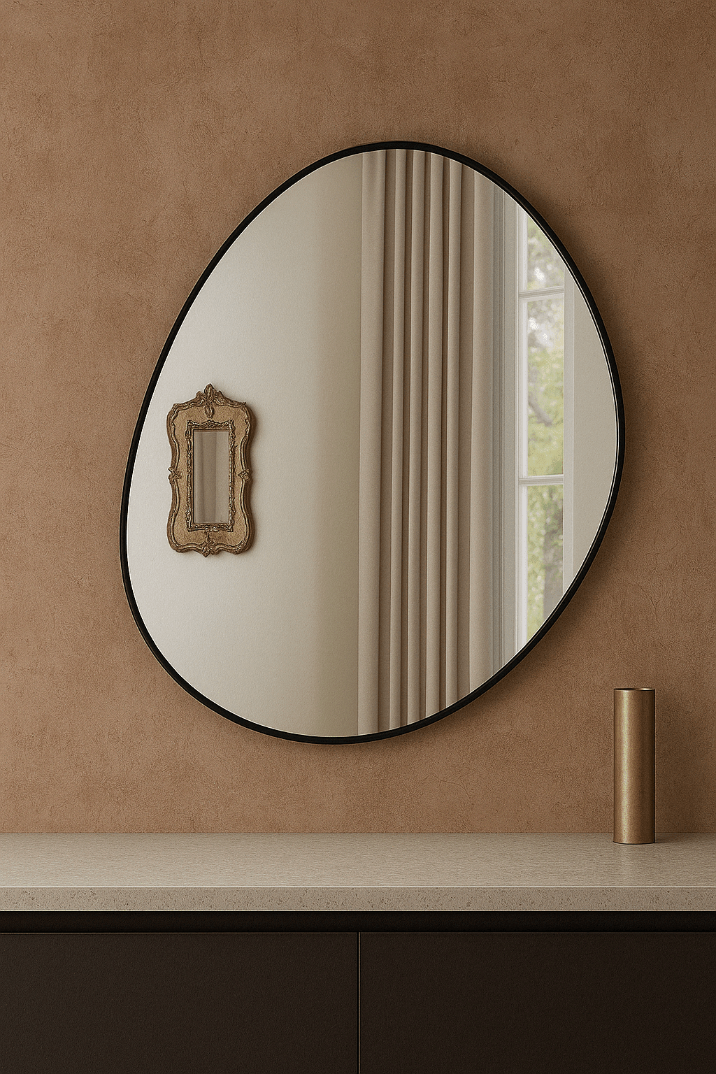 Style Essentials Aluminium Framed Mirror - 700x900mm - Paramount Mirrors and PrintsPMM-PB7090A/G0606110347686Mirror