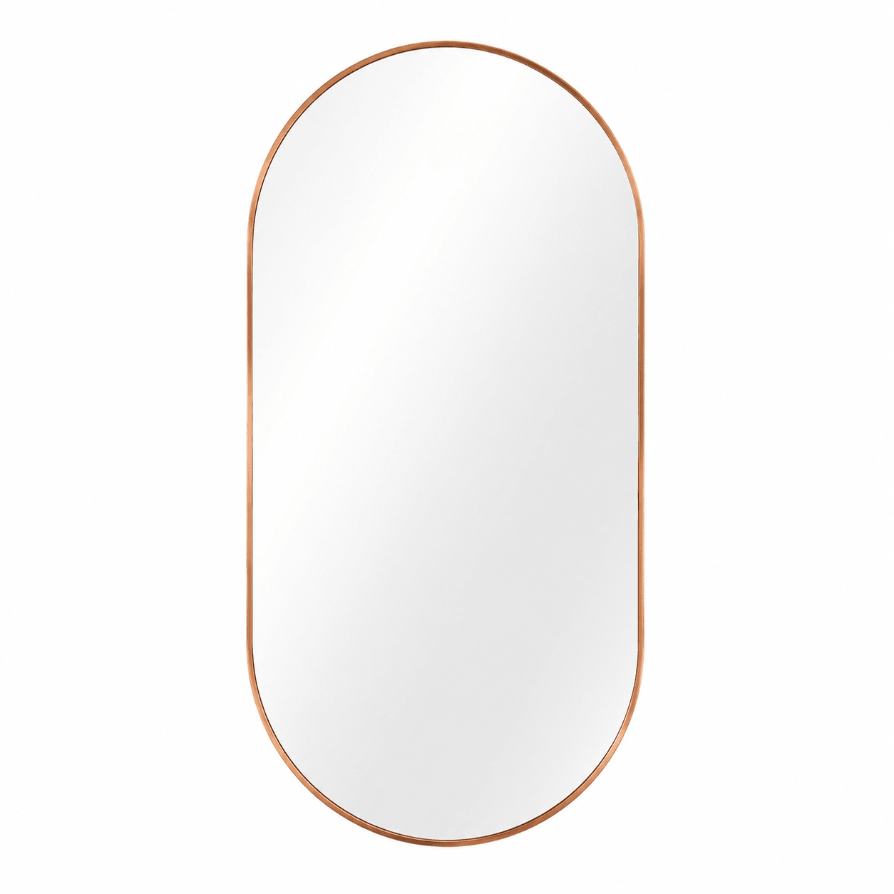 Style Essentials Aura Pill Mirror – Medium Gold - 990mm x 440mm - Paramount Mirrors and PrintsPMM-AURA-S-GLD0659525695804Decorative Mirrors
