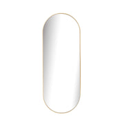 Style Essentials Aura Pill Mirror – Rounded Gold - 1600 x 600 - Paramount Mirrors and PrintsPMM-PL60160A/G0737186906917Decorative Mirrors