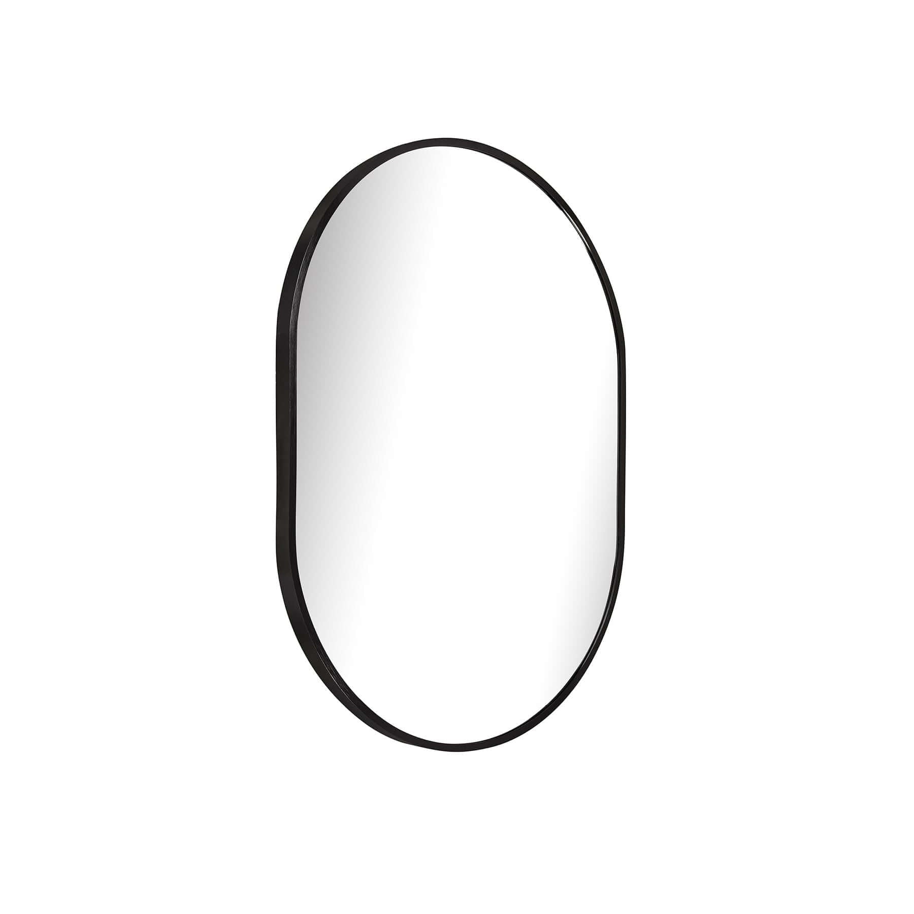 Style Essentials Aura Pill Mirror – Small Black - 700x500mm - Paramount Mirrors and PrintsPMM-2004A/B0659525695811Decorative Mirrors