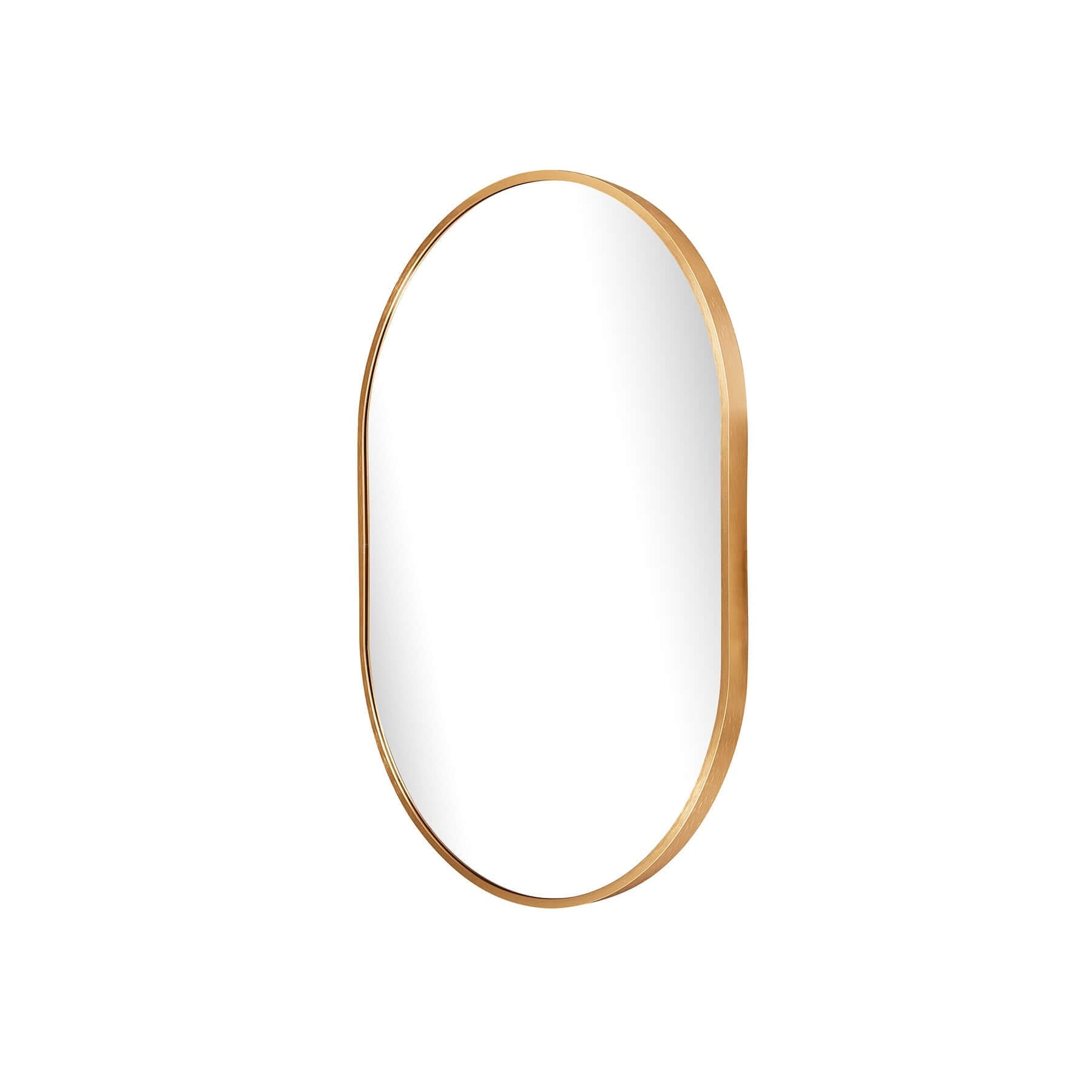 Style Essentials Aura Pill Mirror – Small Gold - 700x500mm - Paramount Mirrors and PrintsPMM-2004A/G0659525695804Decorative Mirrors
