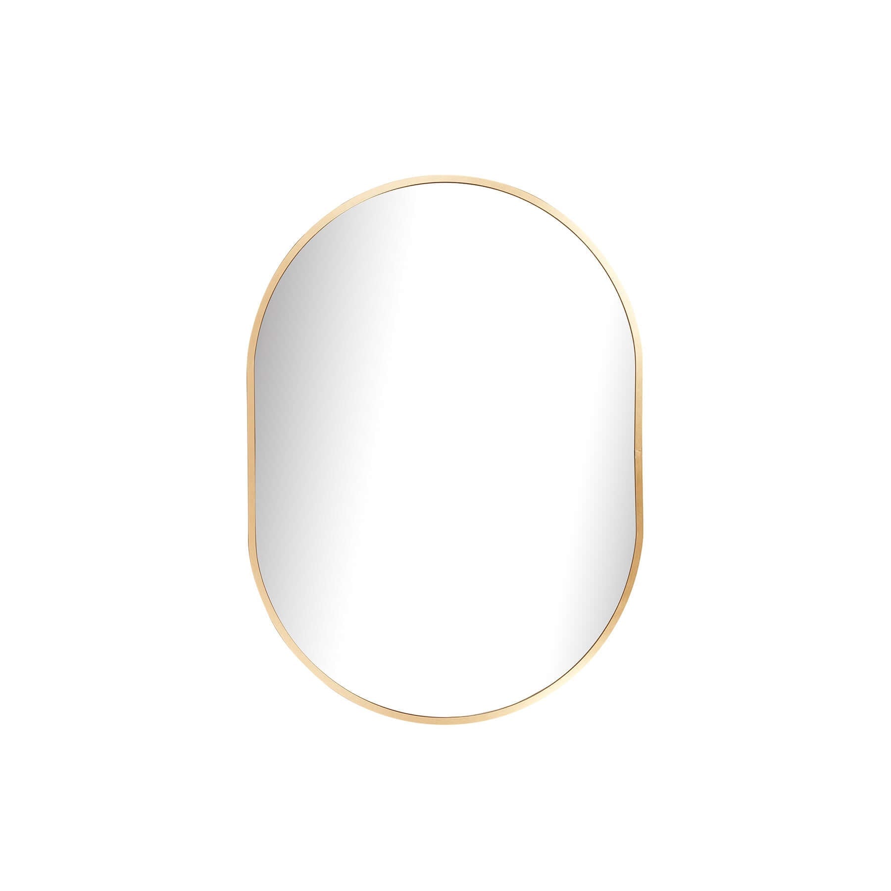 Style Essentials Aura Pill Mirror – Small Gold - 700x500mm - Paramount Mirrors and PrintsPMM-2004A/G0659525695804Decorative Mirrors