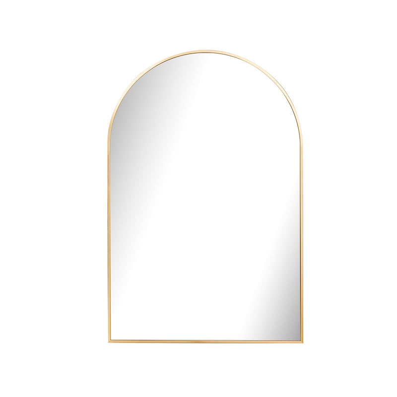 Style Essentials Eclipse Arch Mirror Gold - 760 x 500mm