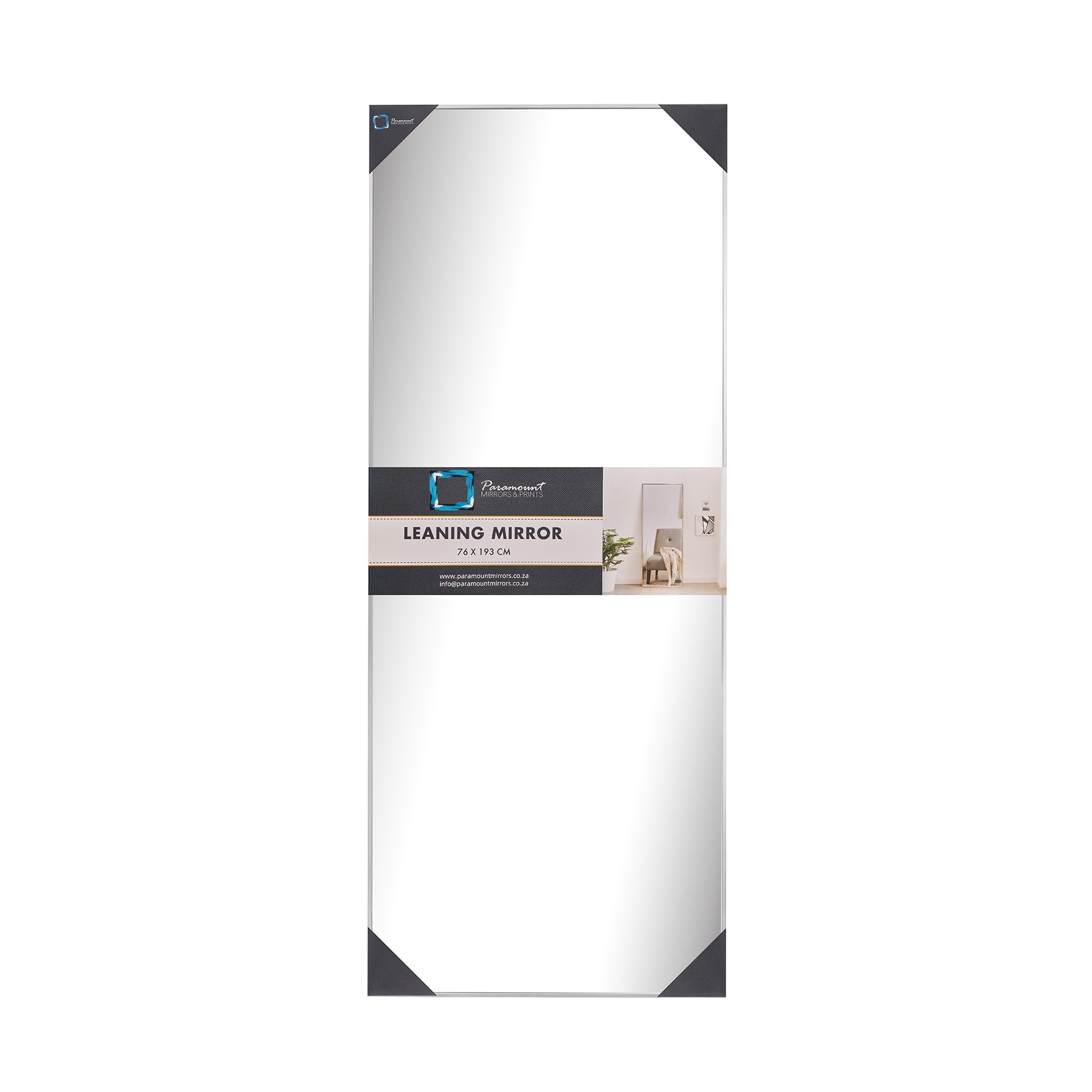 Style Essentials Solace Leaning Mirror – Silver - 1930 x 760mm - Paramount Mirrors and PrintsPMM-25010-BSLLeaning Mirror