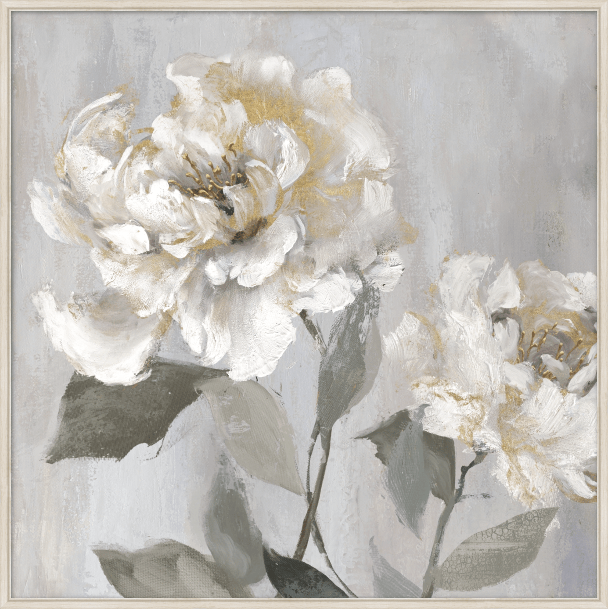 Timeless Bloom 2 Framed Canvas - Paramount Mirrors and PrintsPMM-WF-010Framed Canvas