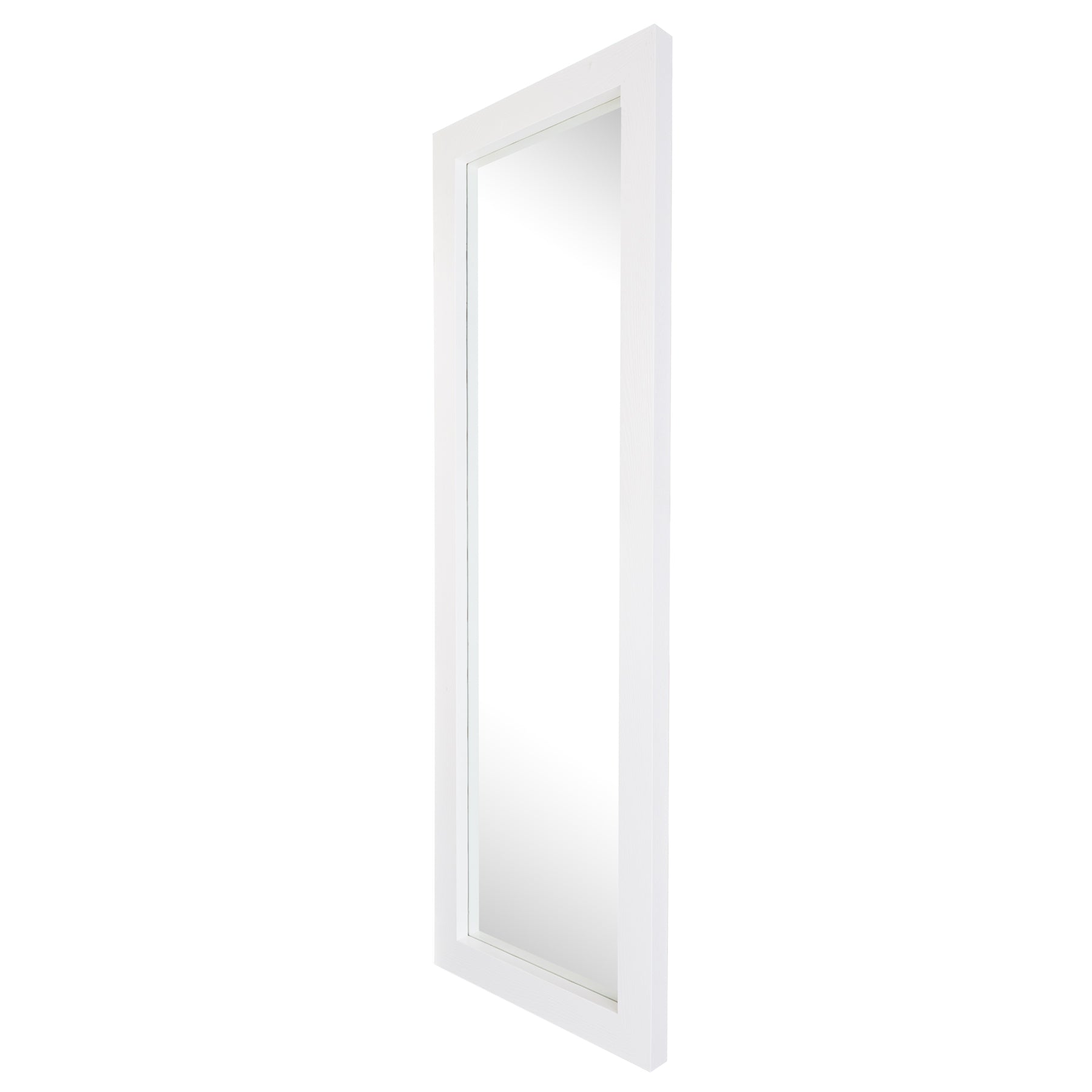 Artic Super Dress Mirror -White - Paramount Mirrors and Prints